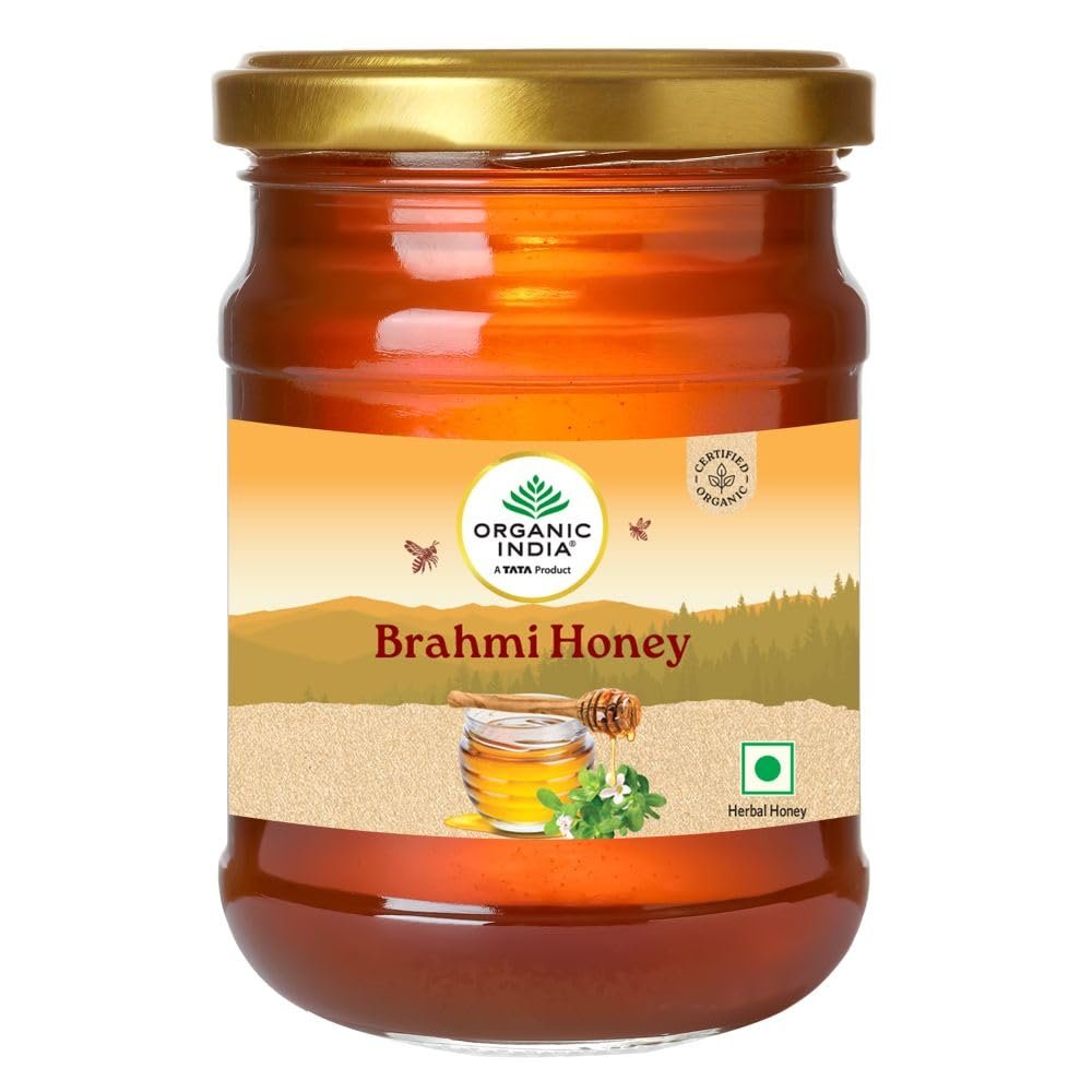 Organic India Brahmi Honey, Organic Certified, 125g