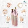 Calixe 2 in 1 Flawless Facial Hair Remover & Eyebrow Trimmer for Women | Rechargeable Painless Hair Removal Tool | Portable Electric Face Hair Remover | Lipstick Shape Razor for Smooth Skin view 2