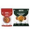 Dryfii Ready-to-Eat Combo  Chole & Methi Paratha | 5 Methi Paratha in 1 Pack| Instant Veg Meal | Heat & Eat | Travel-Friendly & No Preservatives| Pack of 2 view 1