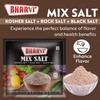 Bharvi Mixed Salt include Kosher, Rock and Black salt (Pack of 10) 1kg - 100g Each | Flavored Salt for Fruits, Chaat, Salads | Authentic Indian Taste view 3