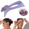SPAREQUE threading machine for women, Women's Eyebrow Face and Body Hair Threading Tweezer Kit Used For Eyebrows Lining & Trimming, Face, Chin & Upper Lip Hair Removing Tool/machine.(10 THREAD) view 1