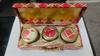 Bay Nut Gift Box with Premium Dry Fruits, Glass Jars and Greeting Card, Red and Gold 500gm view 3