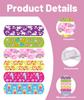 120PCS Band Aid Washproof Kids Bandaid, Cute Cartoon Waterproof Bandage for Children, 120 Adhesive Strips in 6 Designs for Daily Wound Care, School and Outdoor Activities view 3