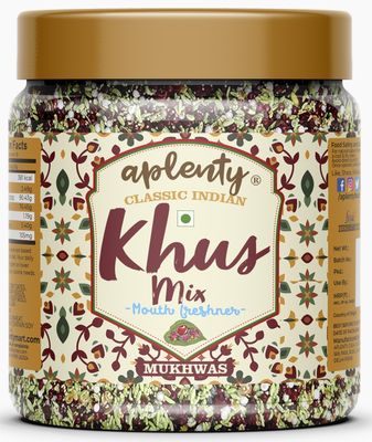 Aplenty Khus Mix Sounf | Khas Mixed Sweet Saunf Mouth Freshener | Seeds and Nuts Mukhwas | Natural Refereshing After Meal Mukhawas (800G)
