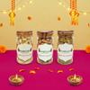 Ambrosia Diwali Dry Fruits Gift Box 340g - Diwali Gift Hamper | Festive Dry Fruit Gift |Almonds, Cashew & Raisins view 2