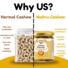 NiShru Cashew Rasmalai  Chocolate-Coated Rasmalai Flavoured Cashews | Sweet Saffron Nut Snack | Gourmet Festive Treat | 125g view 3