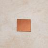 SHRI ANAND Tambe ka Chokor Tukra | Pure Copper Square Piece for Pooja & lal kitab Remedy and Astrology (Size : 2.5cm | Weight : 3.3gm Approxe per pcs. | Pack of 6) view 2