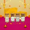 Ambrosia Diwali Dry Fruits Gift Box 440g - Diwali Gift Hamper | Festive Dry Fruit Gift |Almonds, Cashew, Pista & Raisins view 1