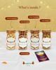 Ambrosia Diwali Dry Fruits Gift Box 440g - Diwali Gift Hamper | Festive Dry Fruit Gift |Almonds, Cashew, Pista & Raisins view 3