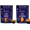 Evolve Ragi and Soya Corn Chips | Crunchy Protein Snack, Light & Flavorful, Guilt-Free Munch, Healthy Snacks for Adults, High-Fibre Energy Boost | 200g (100g Each, Pack of 2) view 1
