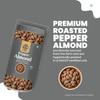 41 Foods Premium Pepper Almonds | Flavoured Nuts | 200g view 3
