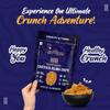 Evolve Moong Dal and Rajma Chips | Protein-Rich Crunchy Snack, Light & Savory Treats, High-Fibre Snacks, Healthy & Nutritious, Perfect for Adults | 200g (100g Each, Pack of 2) view 4