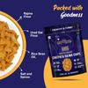 Evolve Rajma Chips and Bhakarwadi | Protein & Fibre-Rich Snack, Light & Savory Crunch, Wholesome & Tasty Munchies, Healthy Snack Option for Adults | 200g (100g Each, Pack of 2) view 3
