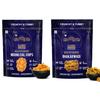 Evolve Moong Dal and Bhakarwadi Chips | Protein & Fibre Snack, Crispy & Flavorful, Light & Healthy Treats, Perfect for Tea-Time Snacking, Nutritious & Delicious | 200g (100g Each, Pack of 2) view 1
