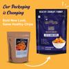 Evolve Soya Corn and Oats Chips | Protein-Rich Crunch Snack, Light & Savory, High-Fibre Tasty Munchies, Healthy Snack Option, Perfect for Adults | 200g (100g Each, Pack of 2) view 2