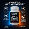 365Fit Multivitamin with Minerals and Ginseng, 60 Softgels, Immunity Booster and Energy Supplement view 3
