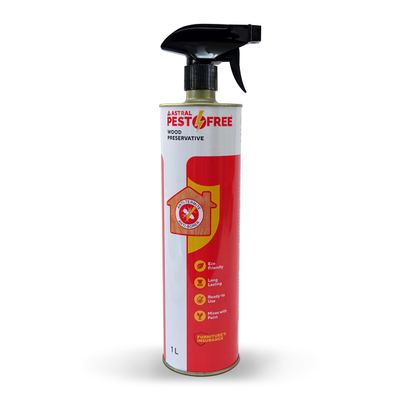 Astral Pestofree Eco-Friendly Termite Killer 1Ltr | Protective & Preventive Formula for Termite, Borer & Insects | DIY Spray for Home, Office, Kitchen