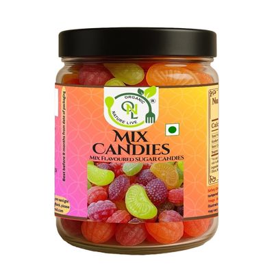 Mix Candies  Assorted Flavoured Sugar Candies | Colorful & Sweet Treats | Fun Party Candy for Kids & Adults 500gx2