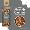 41 Foods Premium Pepper Cashew Almonds | Flavoured Nuts | 400g view 2