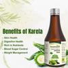 Neem Karela Jamun Ayurvedic Juice  Herbal Blend for Diabetes Care, Blood Sugar Control, Skin Health & Cholesterol Management | Natural Wellness & Wound Healing view 3
