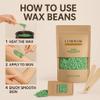 Clarabelle Brazilian Hard Wax Beans | Painless Full Body Hair Removal  Face, Bikini, Arms, Legs, Upper Lips | Quick Melt, Stripless, Skin Safe Formula (Charcoal+Rose Pink, 200g) view 3