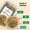 Nutsmash Roasted Seeds Mash 200g | Mixed Seeds Blend with Pumpkin, Sunflower, Chia, Flax, Watermelon and Sesame Seeds | Perfect breakfast topping | Tasty & Healthy view 3