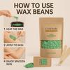 Clarabelle Brazilian Hard Wax Beans | Painless Full Body Wax for Women  Face, Bikini, Arms, Legs, Lips | Stripless, Quick Melt, Salon Quality (Charcoal+Rose Pink, 1Kg) view 3