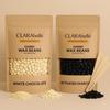 Clarabelle Brazilian Hard Wax Beans for Hair Removal Beads for Face, Bikini, Legs, Arms & Full Body | Stripless Painless Wax, Quick Melting, Skin Friendly Formula (White Chocolate+Charcoal, 800 Gram) view 1