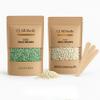 Clarabelle Brazilian Hard Wax Beans | Painless Full Body Wax Beads  Face, Bikini, Arms, Legs, Lips | Stripless, Quick Melt, Salon Quality (White Chocolate+Aloe Vera, 1Kg) view 1