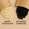 Clarabelle Brazilian Hard Wax Beans for Hair Removal Beads for Face, Bikini, Legs, Arms & Full Body | Stripless Painless Wax, Quick Melting, Skin Friendly Formula (White Chocolate+Charcoal, 250 Gram) view 2