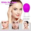 2 PCS Glass Facial Cupping Set | Silicone Vacuum Suction | Cupping Professional Massager Therapy | A Kit For Anti Cellulite, Anti Wrinkle and Instantly Ageless Skin | For Eyes, Face and Body (2 pc) view 4