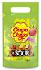 Chupa Chup Sour Lollipops, Paper Stick, Mixed Fruit Flavors, 25x12, 300 Grams view 1
