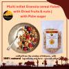 ikkiyam Combo of Bajra, Jowar, Ragi flakes & Multi millet Granola cereal flakes with Dried fruits, nuts & Palm sugar (Pack of 4, 250g Each) | Gluten-Free, Best Breakfast for healthy day start | No preservatives 100% Natural grains for Kids & Adults view 3
