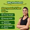 "Prolicious Cream N Onion High Protein Thins | No Palm Oil | Crispy & Nutritious Snack Chips (50g, Pack of 1)" view 4
