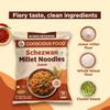 Conscious Food Schezwan Millet Noodles | 207g | Pack of 2 | No Maida | Millet-Based | Clean Label Schezwan Sauce | Ready in 10 Minutes | MSG-Free & Preservative-Free view 4
