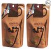 Alfredo Dark Chocolate Coated With Almonds, Each 50g X Pack of 2 (From Malaysia) Travel Pack view 2
