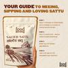 Foodstrong Salted Sattu | Protein & Fibre Rich Indian Superfood | Traditional Roasted Bengal Gram | Refreshing Summer Drink | Gluten Free | 200g view 4
