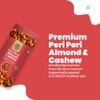 41 Foods Premium Peri Peri Cashews Almonds | Flavoured Nuts | 100g view 3