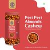 41 Foods Premium Peri Peri Cashews Almonds | Flavoured Nuts | 800g (400g x 2) view 2