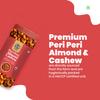 41 Foods Premium Peri Peri Cashews Almonds | Flavoured Nuts | 800g (400g x 2) view 3