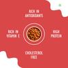 41 Foods Premium Peri Peri Cashews Almonds | Flavoured Nuts | 800g (400g x 2) view 4