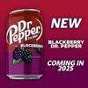 Dr Pepper & Blackberry Soft Drink Each 340ml, Pack of 3 (UK) view 3