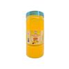 Twisty The Boba Station Popping Boba for Bubble Tea, Milkshakes, Ice Cream and Yogurt | Boba Tea Variety of Flavors - Vegan | 1 kg with 10 Pieces Straws (mango) view 1