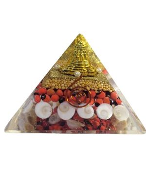 65 to 70 Mm Small Size Pyramid for Attract Wealth Prosperity, Money, Success, Good Health, Peace, Harmony, Abundance, Good Luck, and New Opportunities