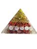 65 to 70 Mm Small Size Pyramid for Attract Wealth Prosperity, Money, Success, Good Health, Peace, Harmony, Abundance, Good Luck, and New Opportunities view 1