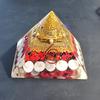 65 to 70 Mm Small Size Pyramid for Attract Wealth Prosperity, Money, Success, Good Health, Peace, Harmony, Abundance, Good Luck, and New Opportunities view 2