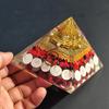 65 to 70 Mm Small Size Pyramid for Attract Wealth Prosperity, Money, Success, Good Health, Peace, Harmony, Abundance, Good Luck, and New Opportunities view 3