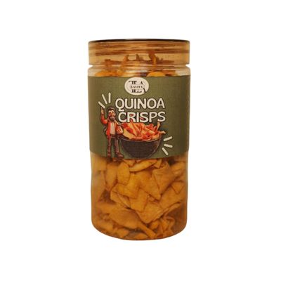 LAVITA Healthy Snacks | All Natural Real Crisps| Stress Buster | Vacuum Cooked for Extra Crunch | Vegan, Gluten-Free & No Preservatives | Hand-Made Tasty Crisps for Kids & Adults | Perfect Anytime Snack -Pack of 1 (150gm, QUINOA)