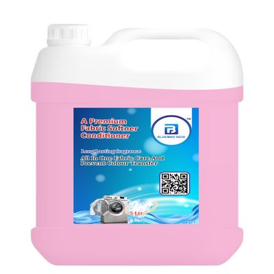 B BLUEMAN INDIA Premium Fabric Conditioner Softener  Natural and Fresh Aroma 5 Liter