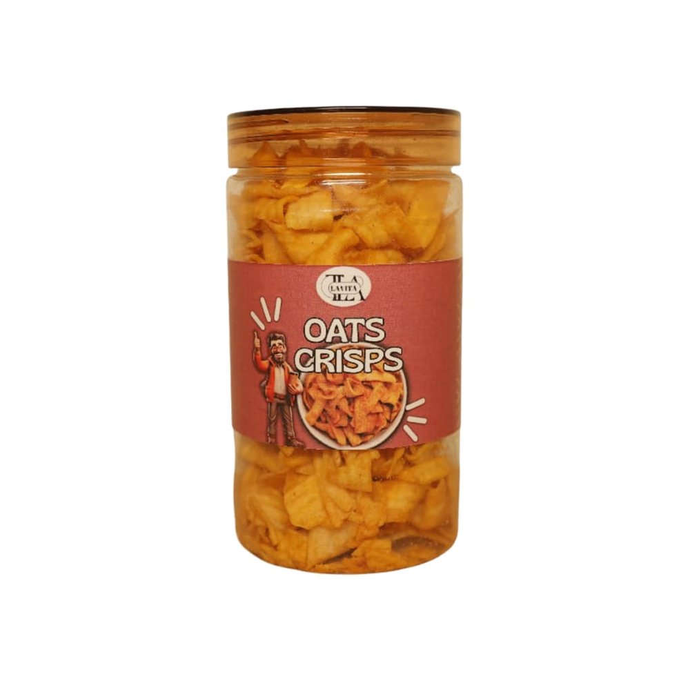 LAVITA Healthy Snacks | All Natural Real Crisps| Stress Buster | Vacuum Cooked for Extra Crunch | Vegan, Gluten-Free & No Preservatives | Perfect Anytime Snack -Pack of 1 (150gm, OATS)
